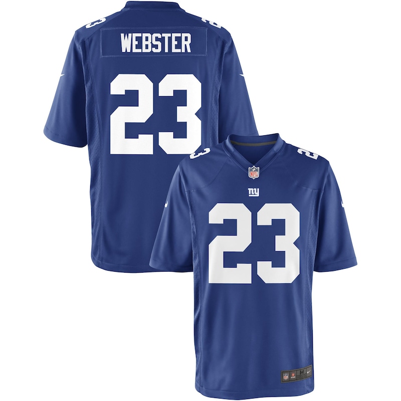 None Nike Youth New York Giants Championship Game Jersey for NFL Fans