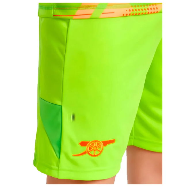 Home Shorts for Arsenal Goalkeeper 2024-2025 (Junior