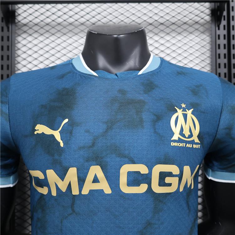 Premium Quality Authentic Marseille 2425 Away Match Shirt