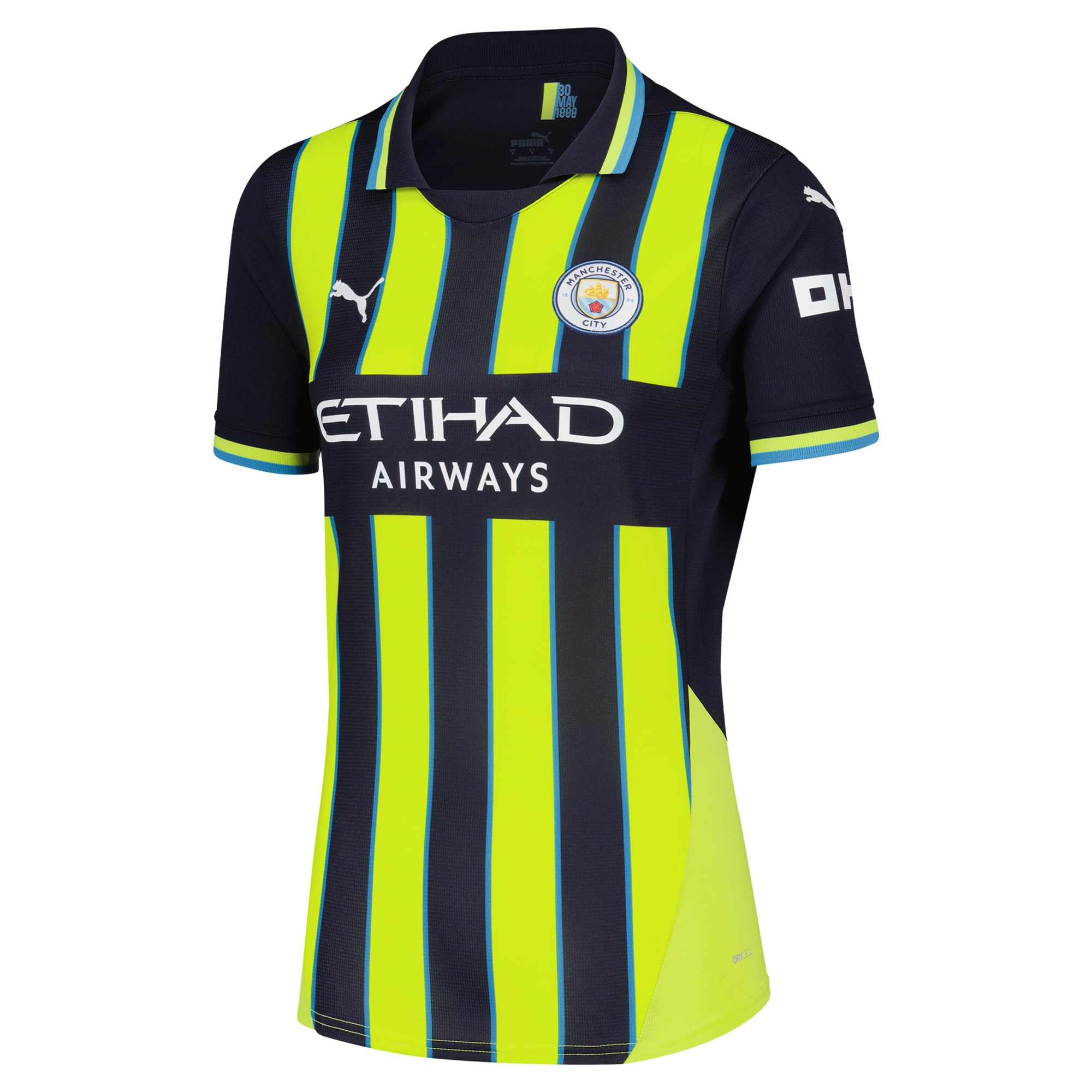[SJH] Manchester City Women's 2024/25 Away Replica Custom Jersey - Navy