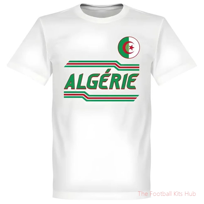 Men Algeria Team T-Shirt - White