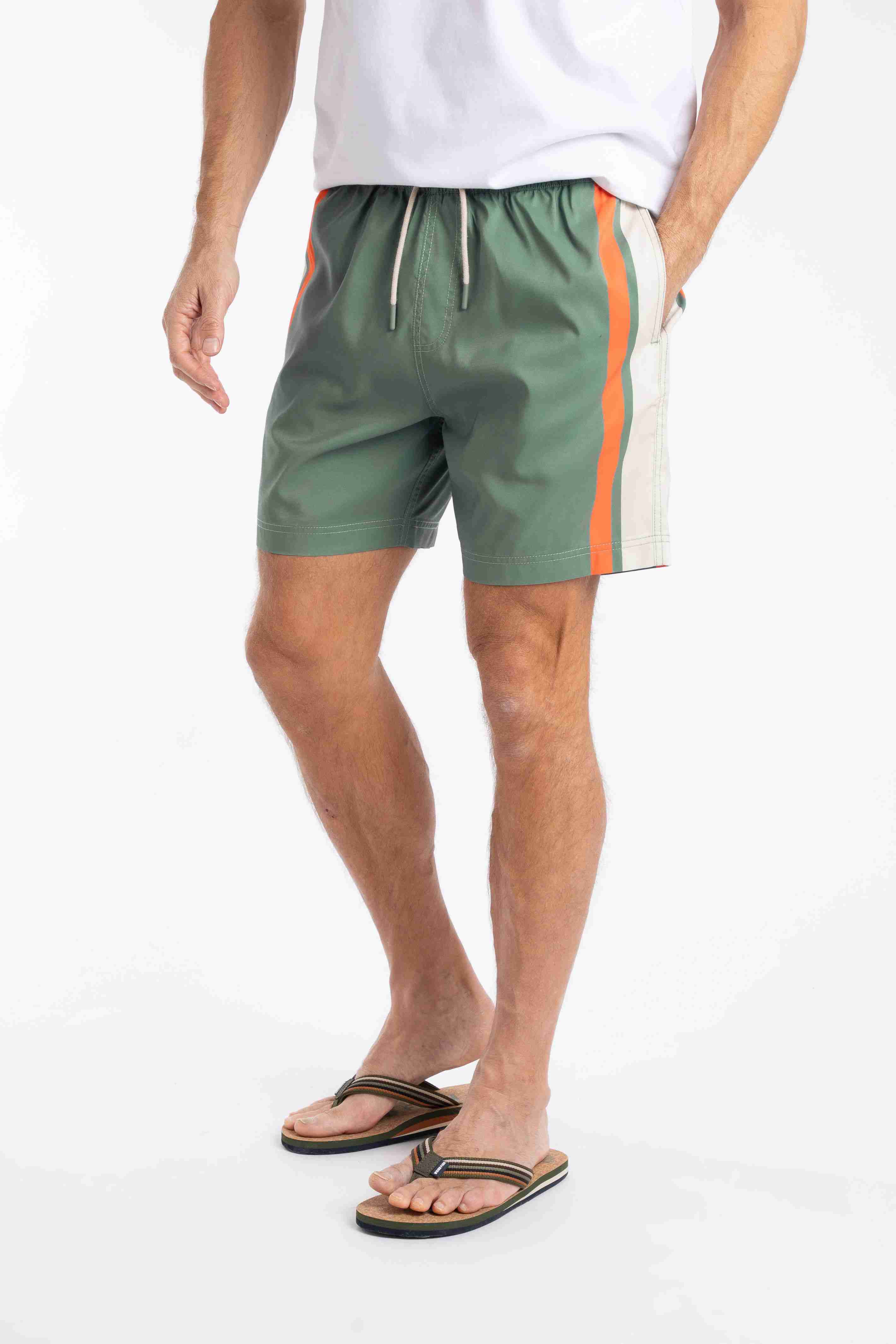Narwhal Swim Shorts Woodland Sage