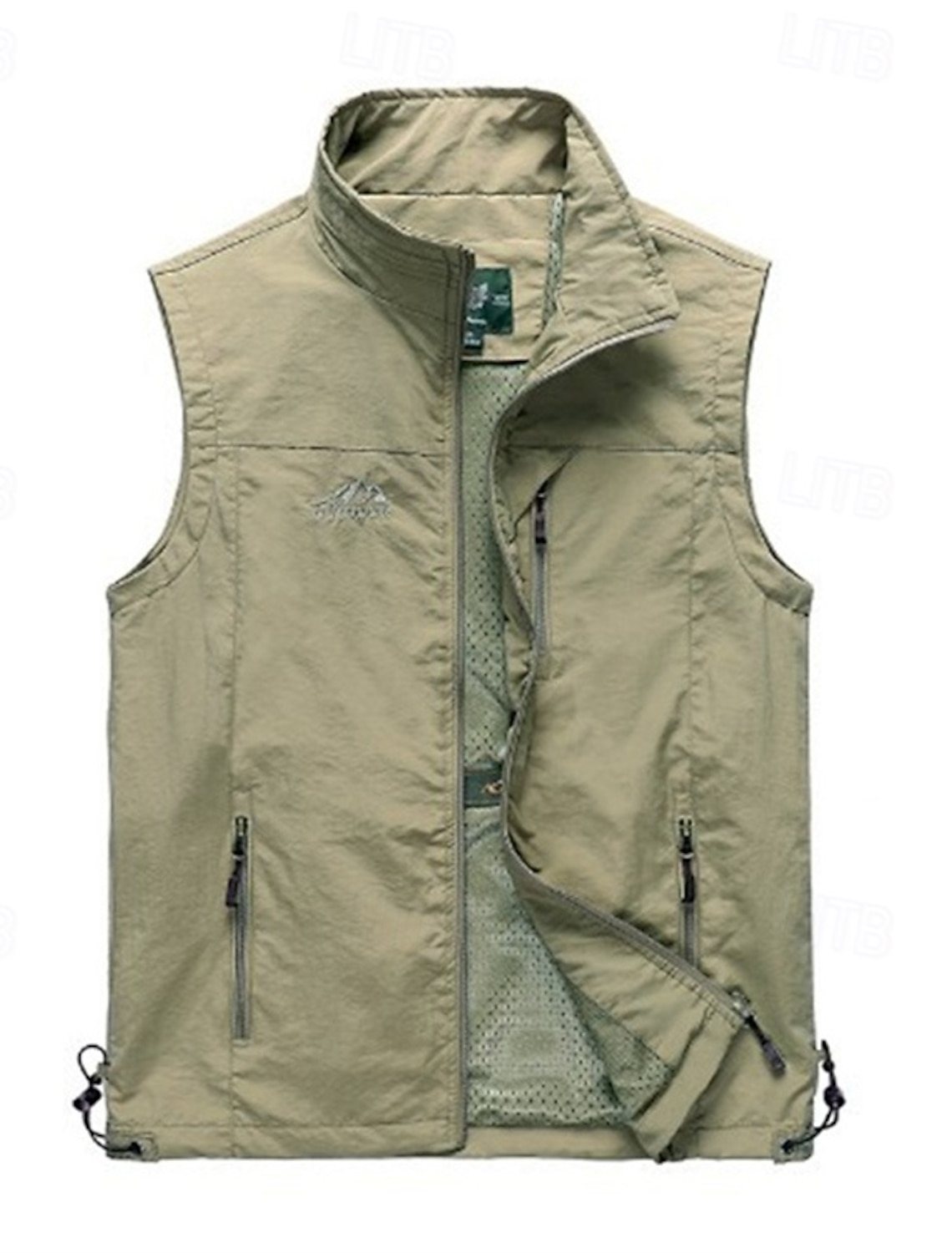 Men's Hiking Vest Winter Coat Hiking Fleece Vest Spring Autumn / Fall Outdoor Comfortable Breathable Vest Hunting Fishing Climbing Black Army Green Red Khaki Dark Blue