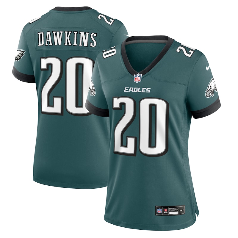 None Brian Dawkins PHI Eagles Dynamic Elite Jersey Game Day Wear