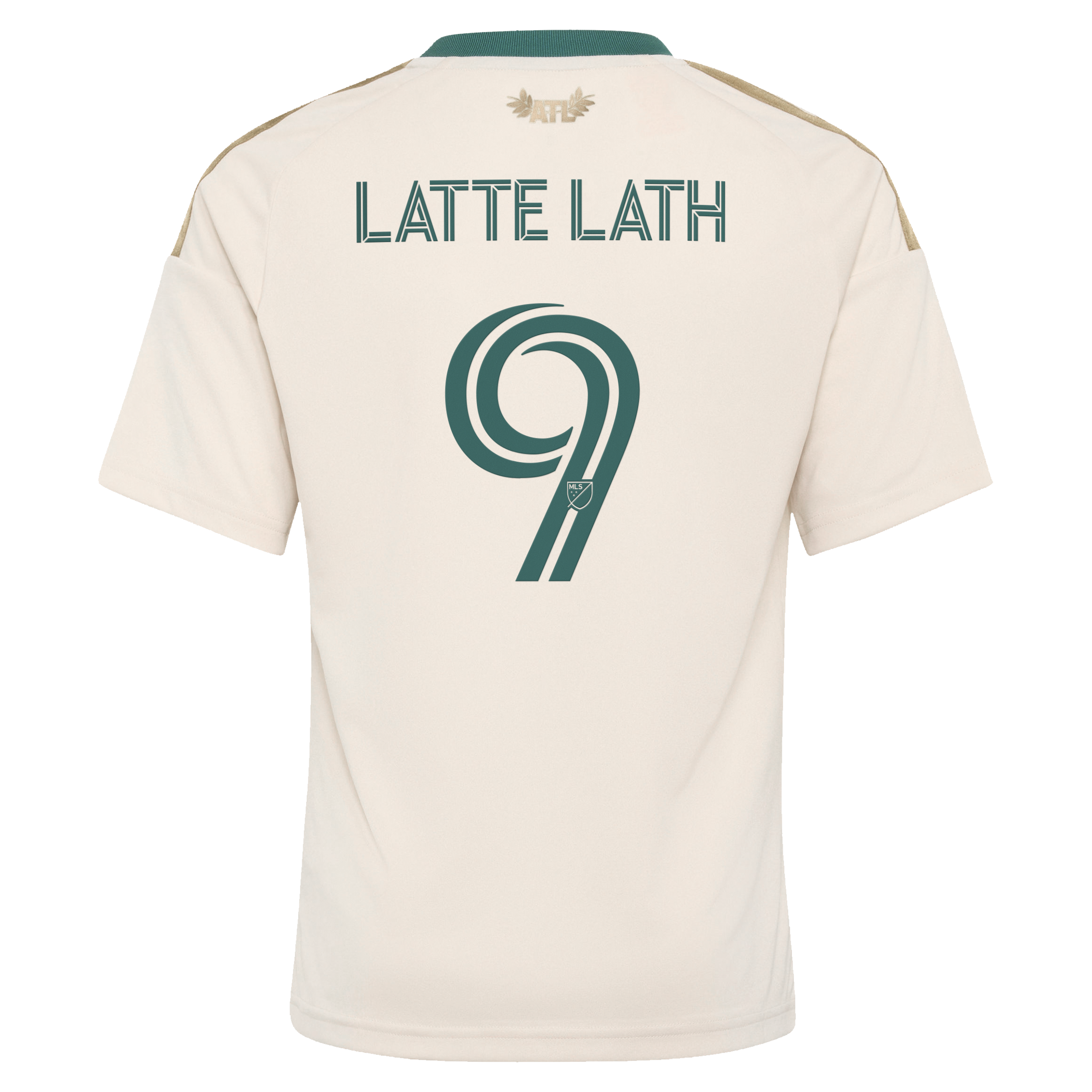 [LK] Emmanuel Latte Lath Atlanta United FC Youth 2026 Spirit of '96 Replica Jersey - Tan