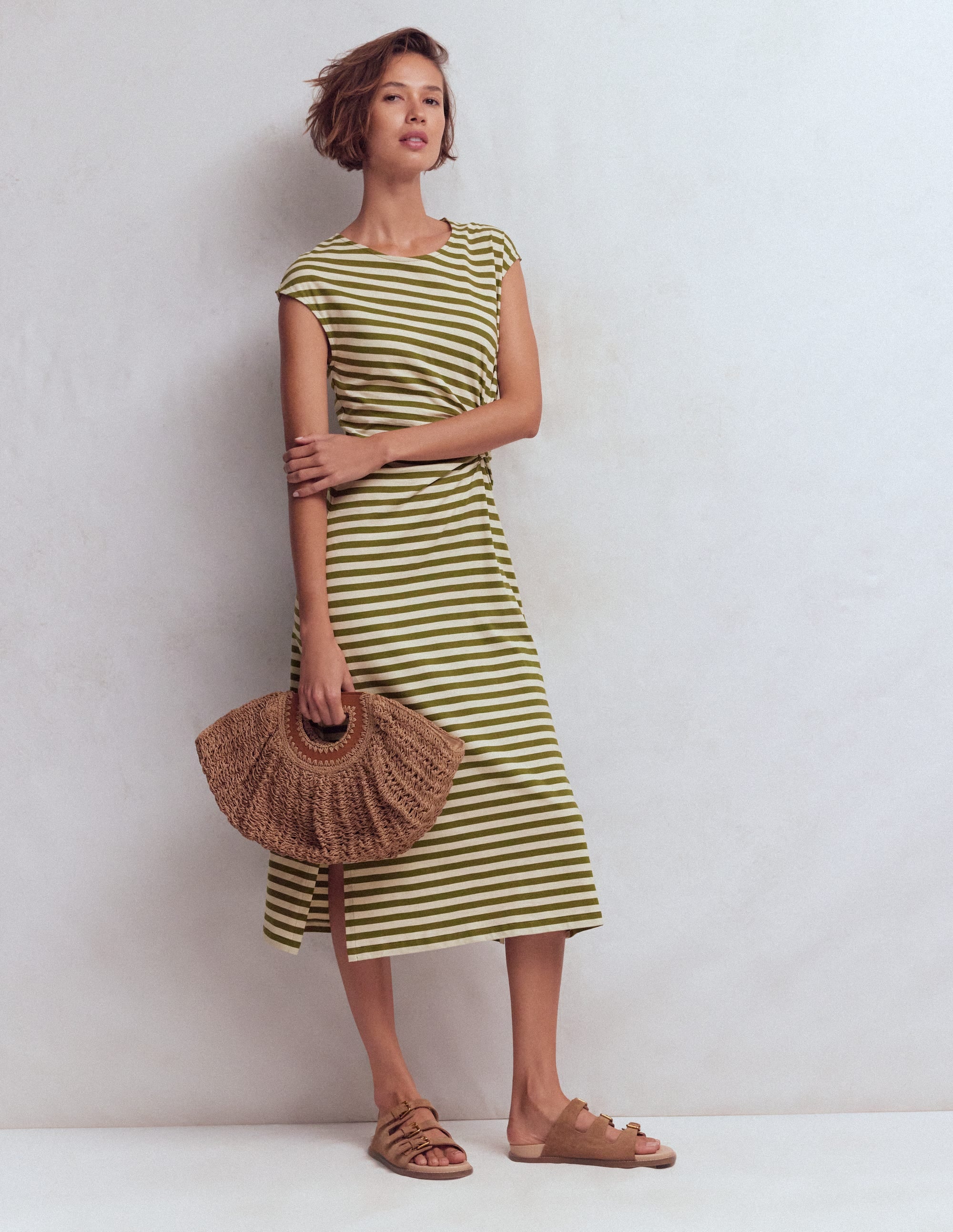 Delilah Twist Midi Dress