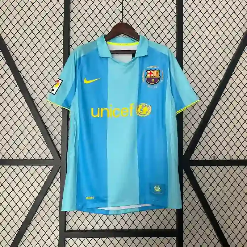 Cheap 2007-2008 Barcelona Jersey retro kit