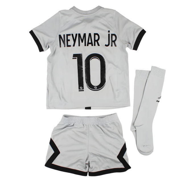 PSG 2022-23 Away Mini Kit (XSB (3-4 y) Neymar #10 (Mint)