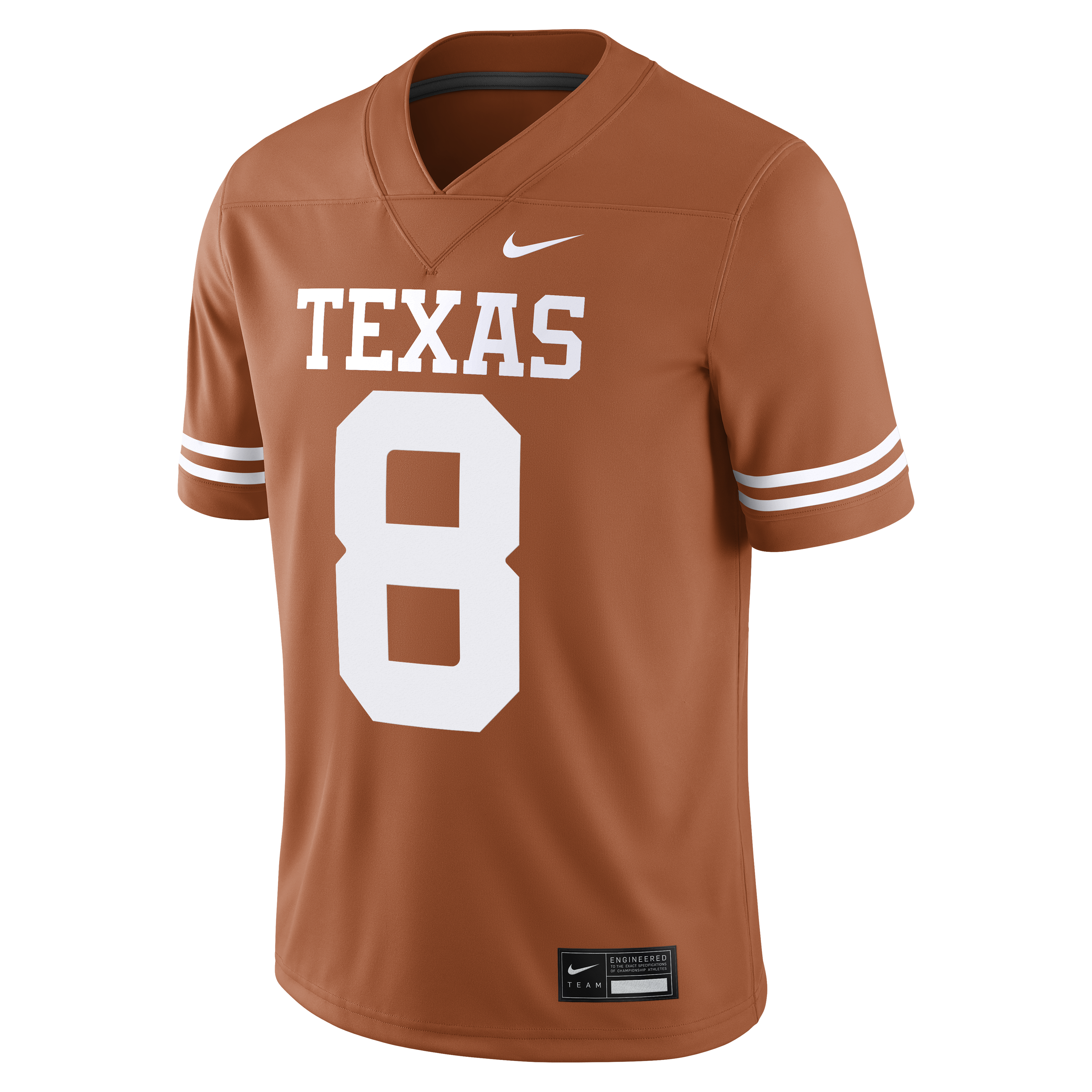 [NJP] Cam Coleman Texas Longhorns Game Football Jersey - Texas Orange