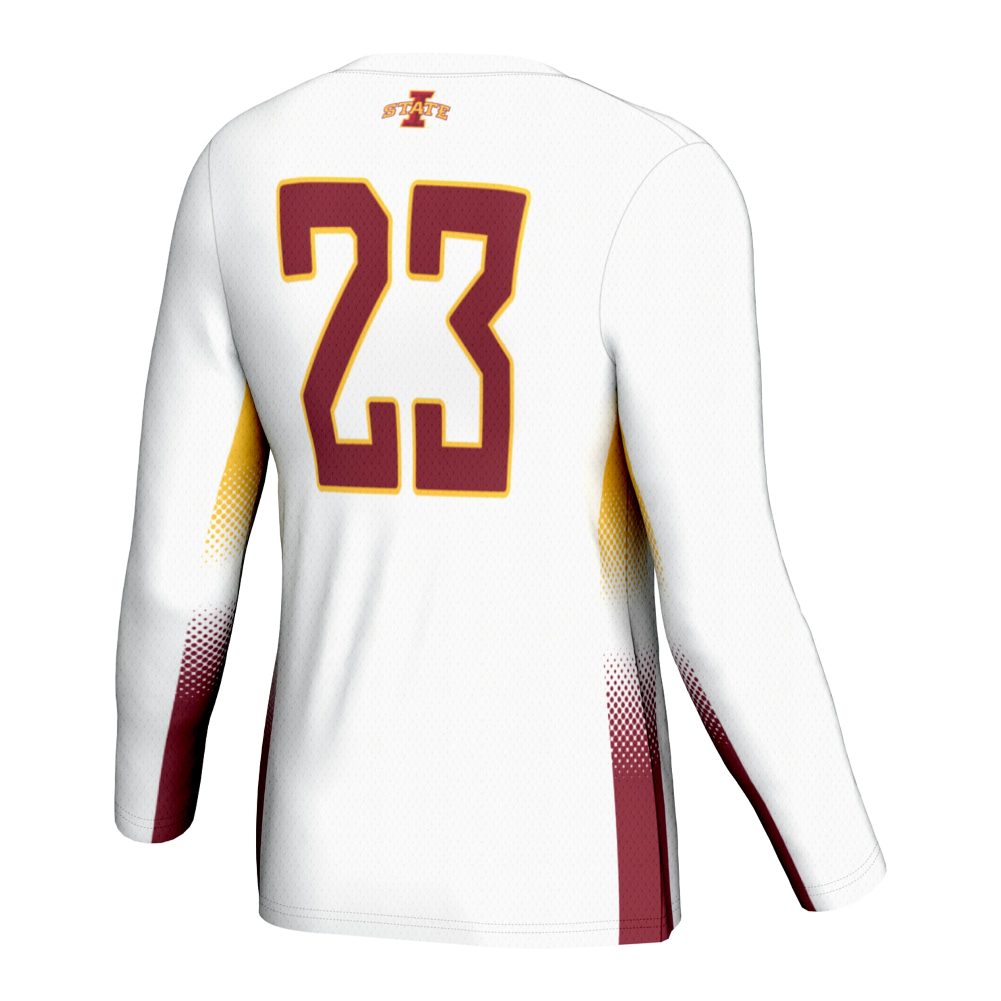 [NJP] Iowa State Cyclones GameDay Greats Unisex Lightweight Volleyball Jersey - White
