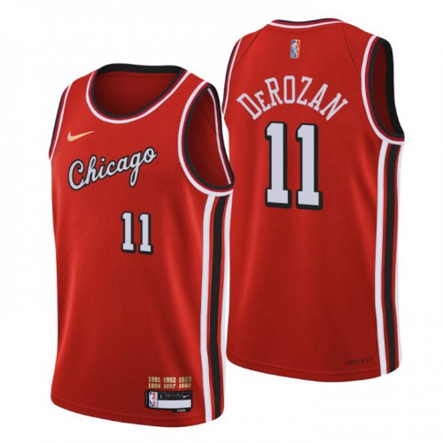 Chicago Bulls Demar Official Licensed Replica Jersey Classic Style #11