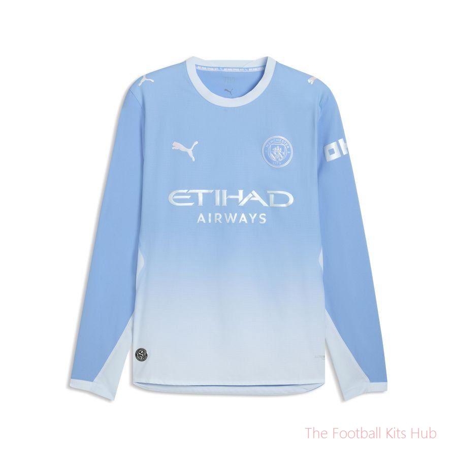 Manchester City Home Shirt 2026/27 Authentic Long Sleeves