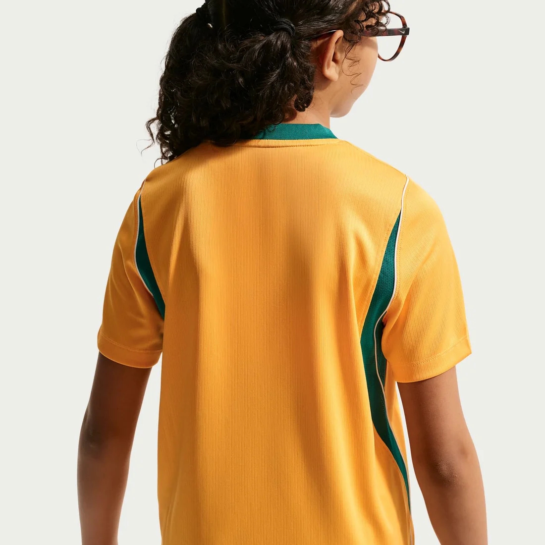 Australia 2026 Home Youth Jersey - Socceroos Gold Junior Kit