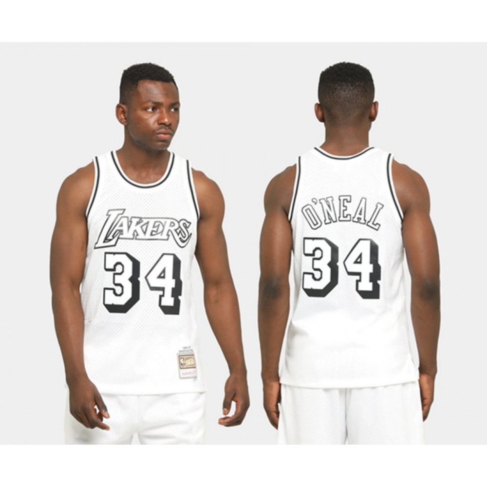 High-Quality Jersey Los Angeles Lakers 34 - White - Game Day Essential