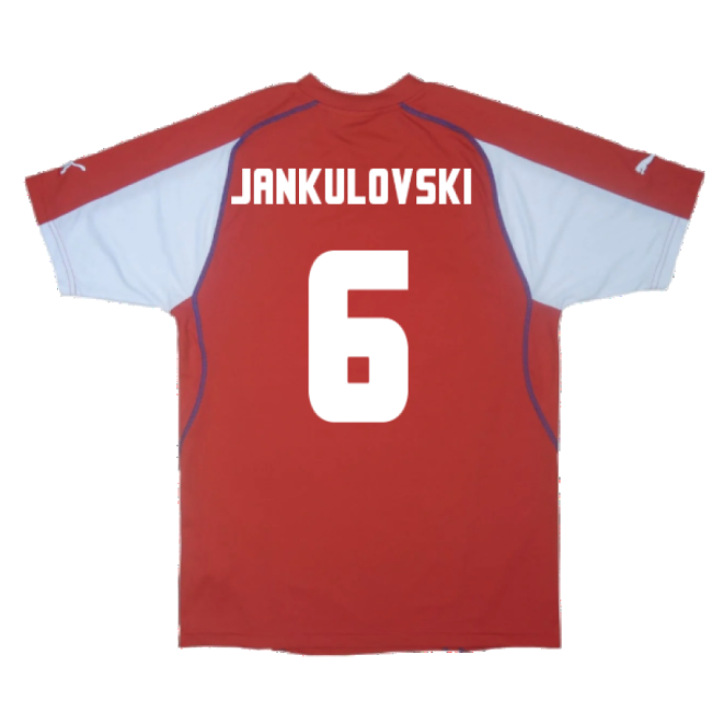 Top Quality Czech Republic 2003-2004 Home Strip (Jankulovski 6) (1)