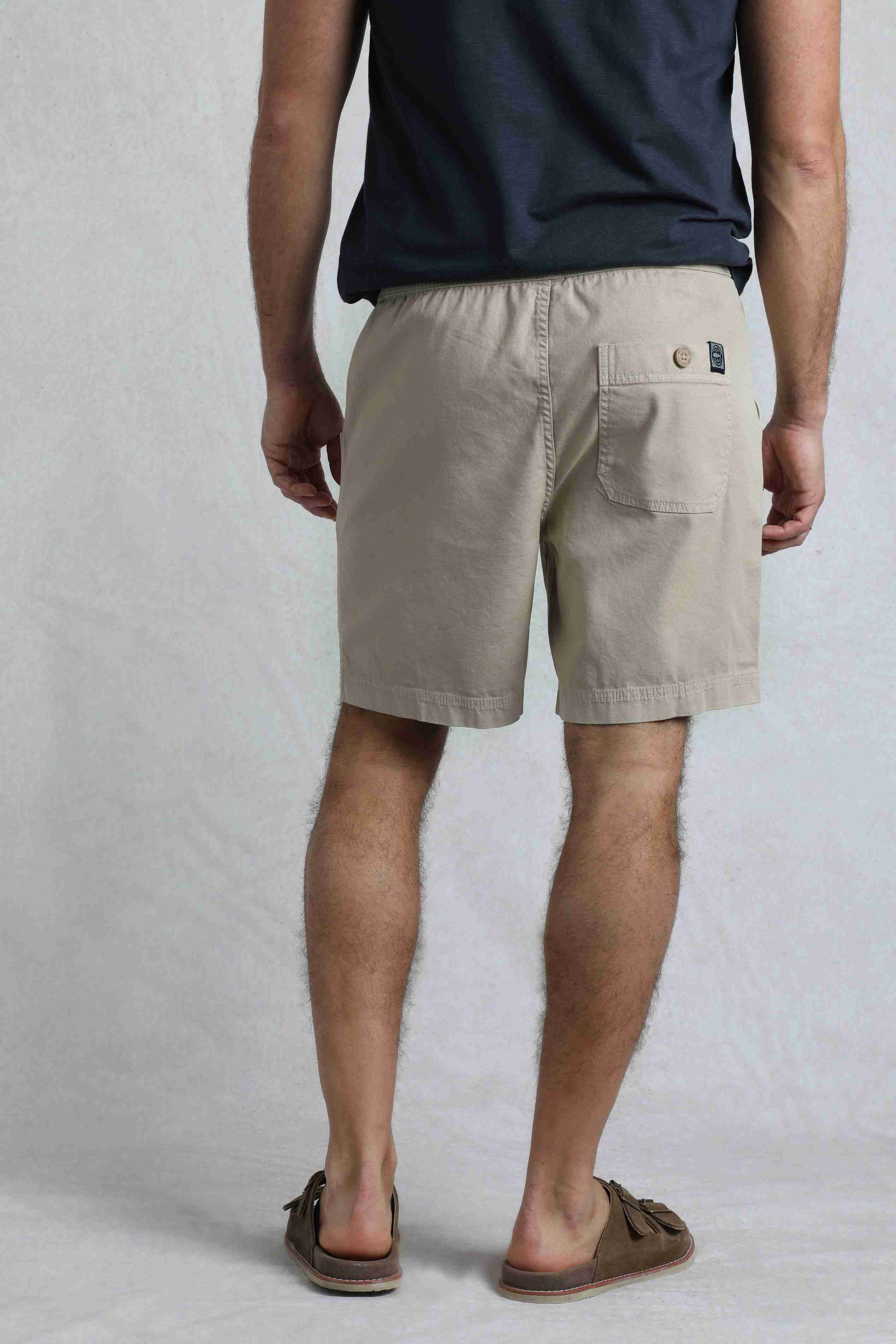 Weston Canvas Shorts Flint Stone