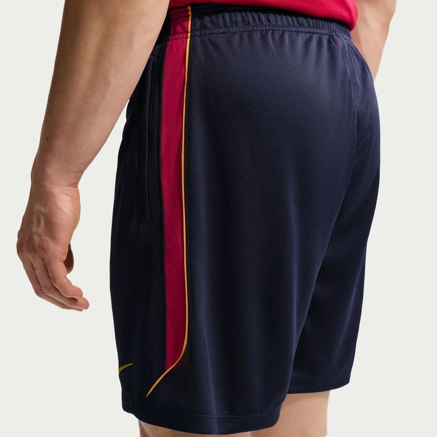 Barcelona Training Shorts Dri-FIT Strike - Blackened Blue/Noble Red/Mineral Yellow