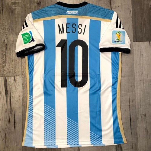 Official 2014 Argentina Camiseta World Cup World Cup With Collector's