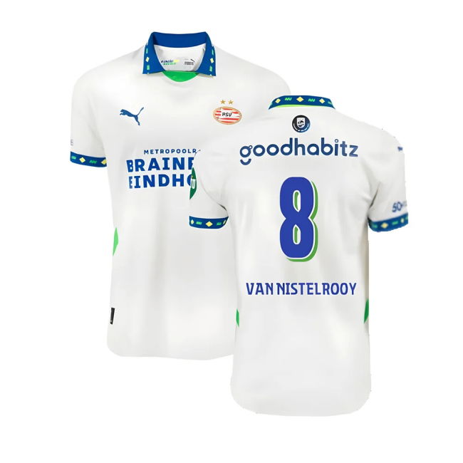 Professional Grade Red And White Machine Nistelrooy #8 2025-2026 Ca...