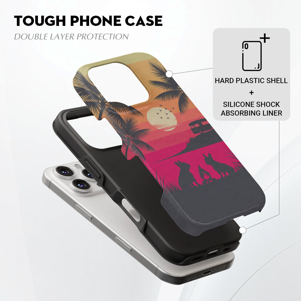 Ace - Bulldog Inspired Dual-layer Iphone Case Indoor Comfort | Comfy Fit