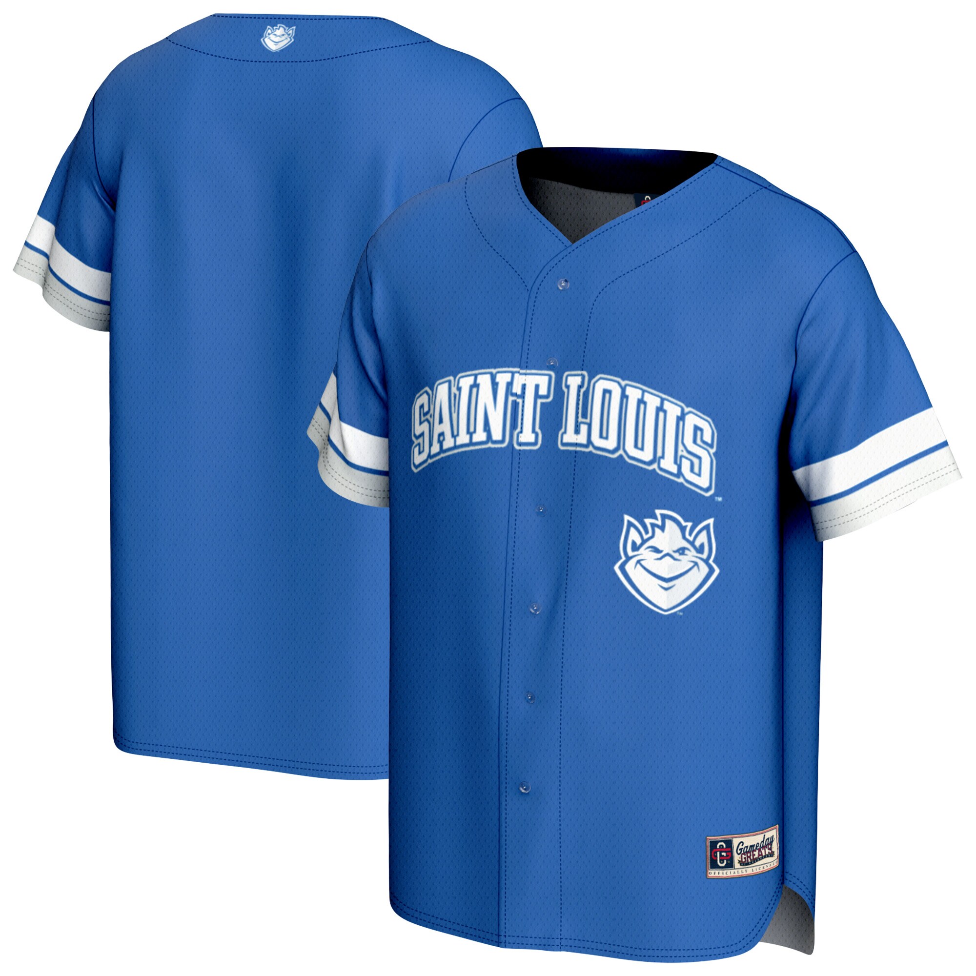 [NJP] Saint Louis Billikens GameDay Greats Youth Spirit Baseball Jersey - Blue