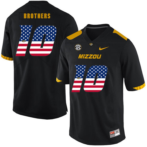 Men's None Black 2024 game jersey Kentrell Brothers #10 college