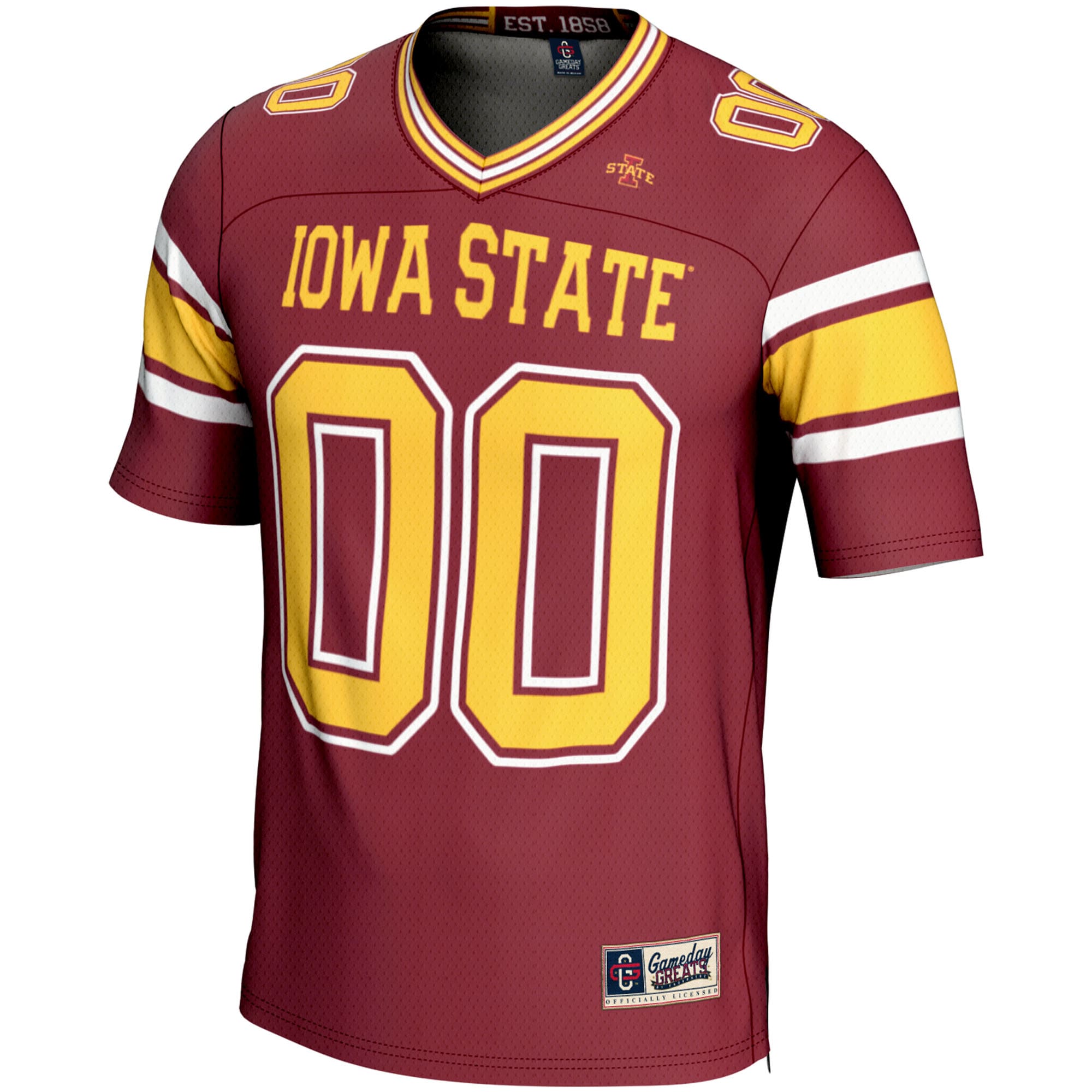 [DDG] Iowa State Cyclones GameDay Greats Youth NIL Pick-A-Player Football Jersey - Cardinal