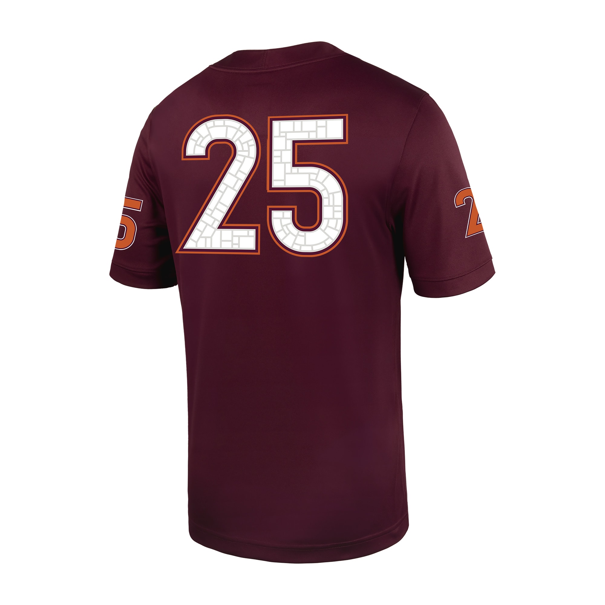 [NJP] Virginia Tech Hokies Untouchable Football Jersey - Maroon