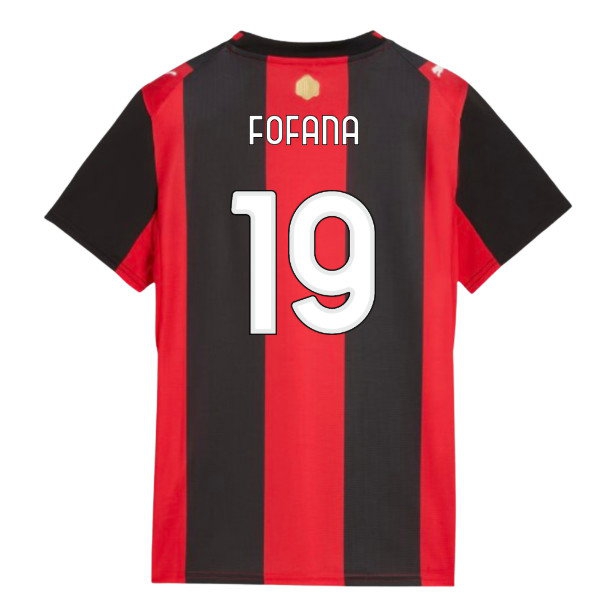 [L1D] 2026-2027 AC Milan Home Shirt (Womens) (Fofana 19)