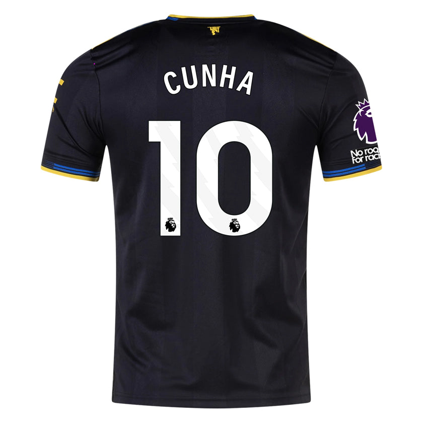 Manchester United Patches 2025-2026 UCL Third Jersey – Authentic Shirt