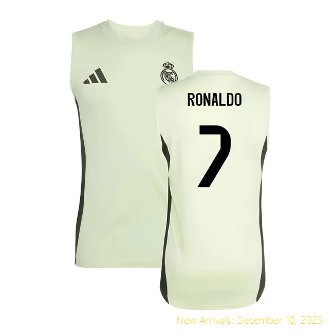 2025-2026 RM Real Madrid Sleeveless Training Performance Jersey 64