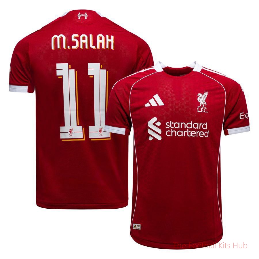 [EFKS] Liverpool Home Shirt 2025/26 Champions League Authentic M.SALAH 11