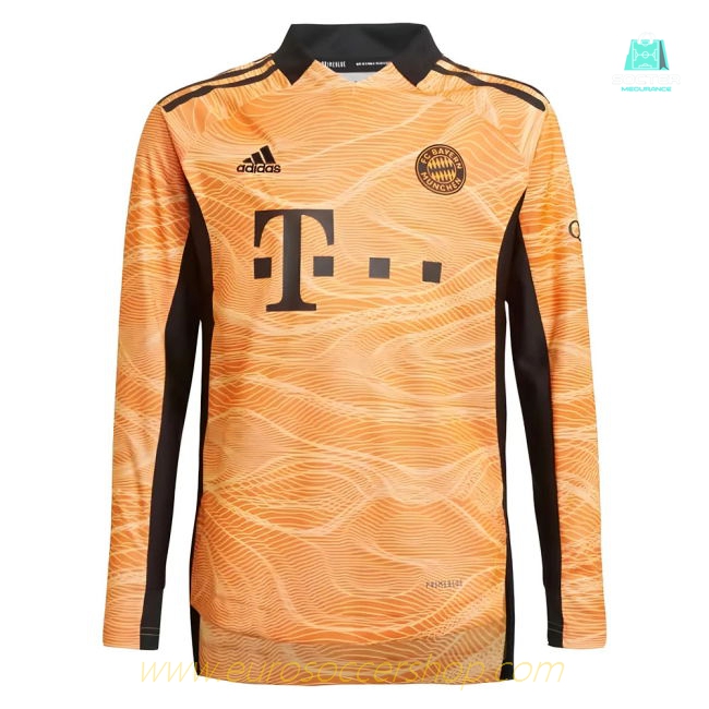 2021-2022 Bayern Munich Home Goalkeeper Shirt (Orange)