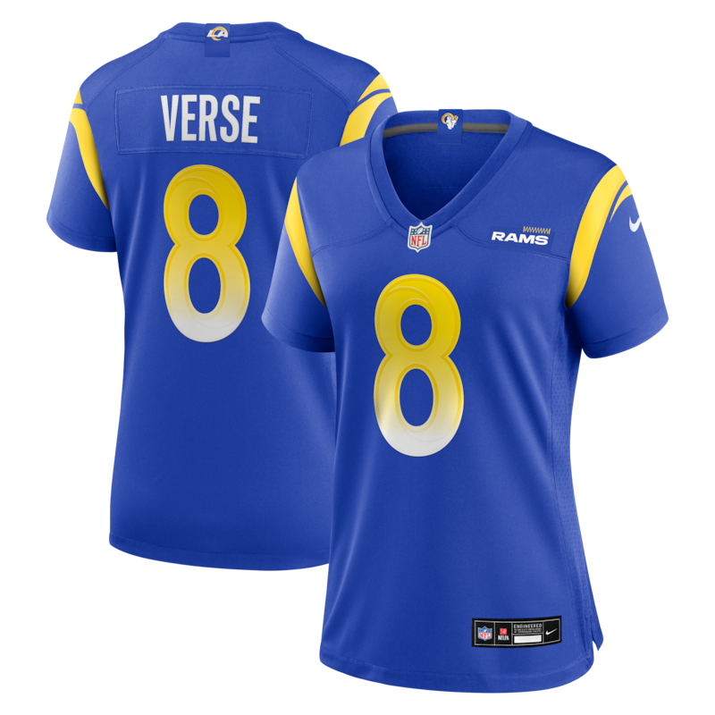None Jared Verse LA Rams Retro Great Value Jersey for NFL Fans