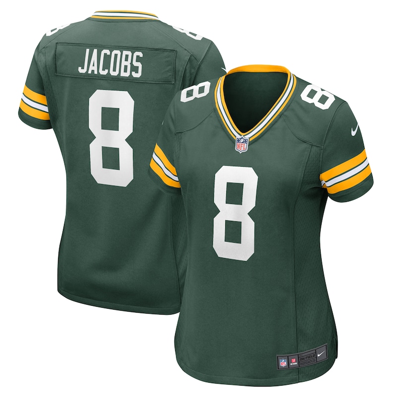 None Josh Jacobs GB Packers Victory Authentic Jersey for NFL Fans