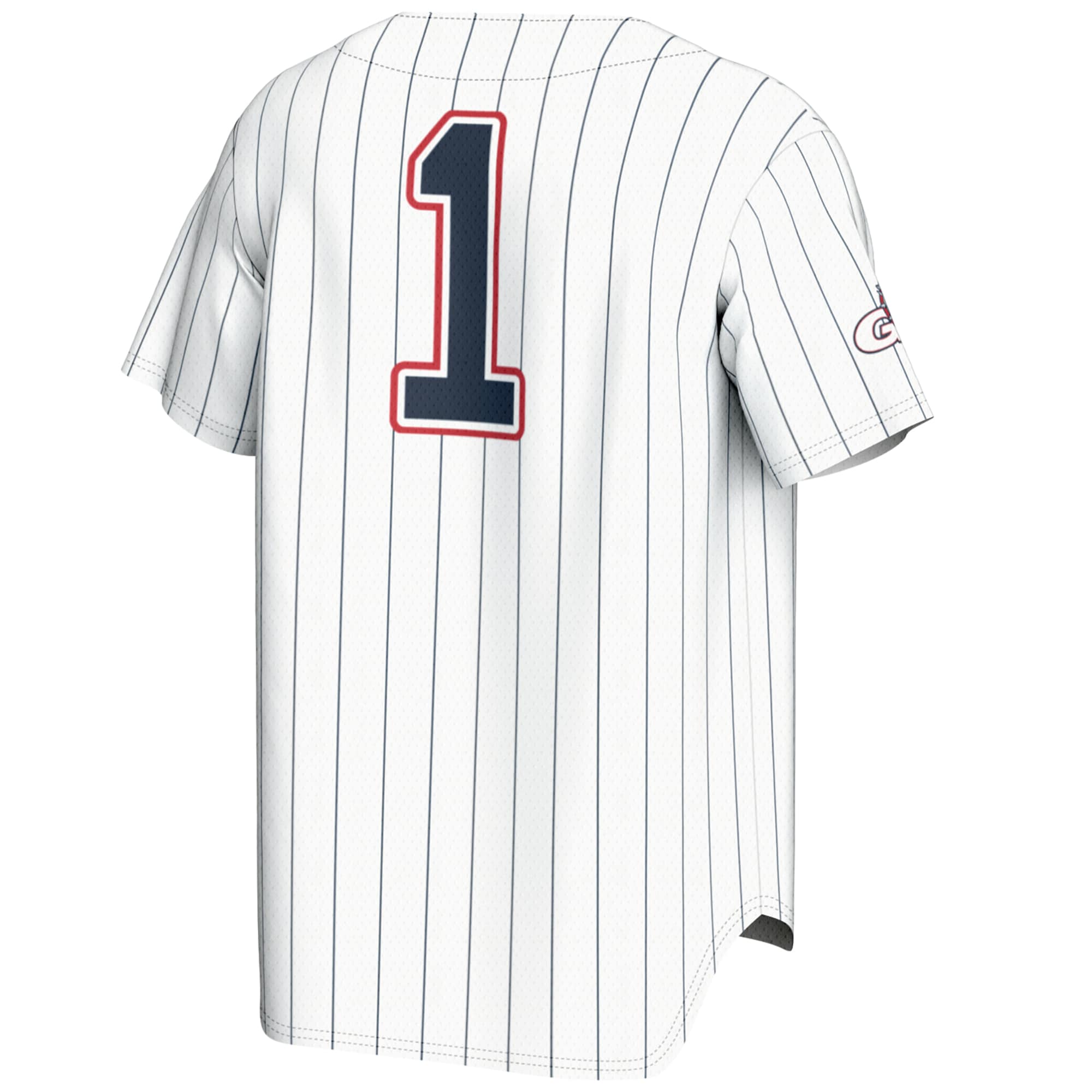 [DDG] Gonzaga Bulldogs GameDay Greats Lightweight Baseball Jersey - White