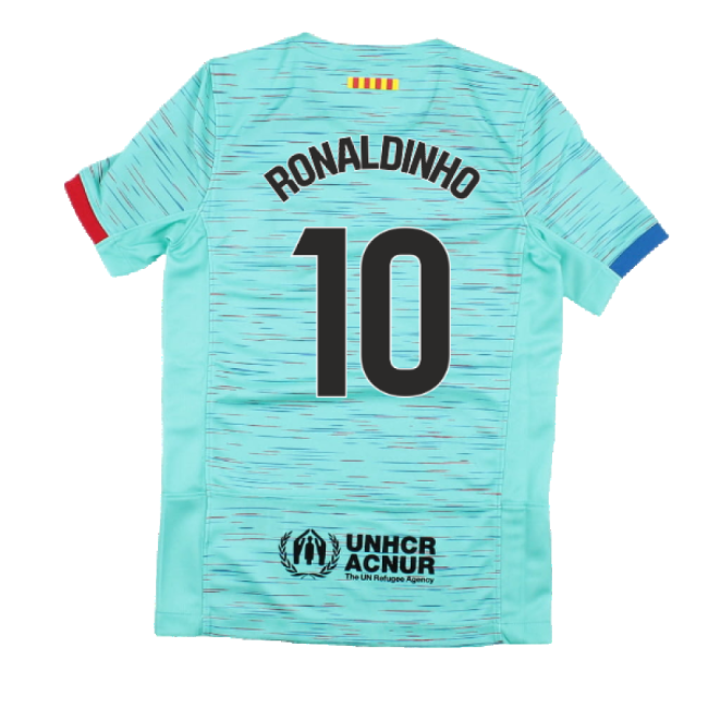 Professional 2023-2024 Barcelona Third With Vintage Design - Rising