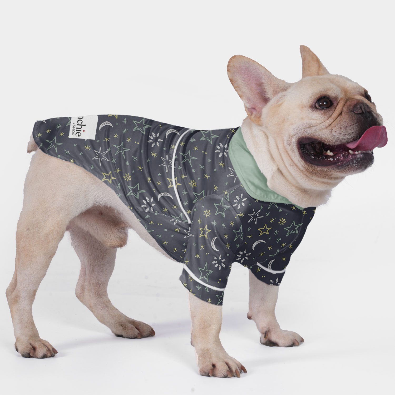 Zoey - Vet-recommended Pajamas For French Bulldog Indoor Use