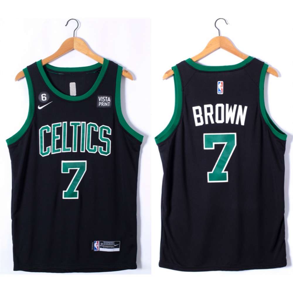 Official Boston Celtics 7 Jersey Black - Basketball Fan Gear