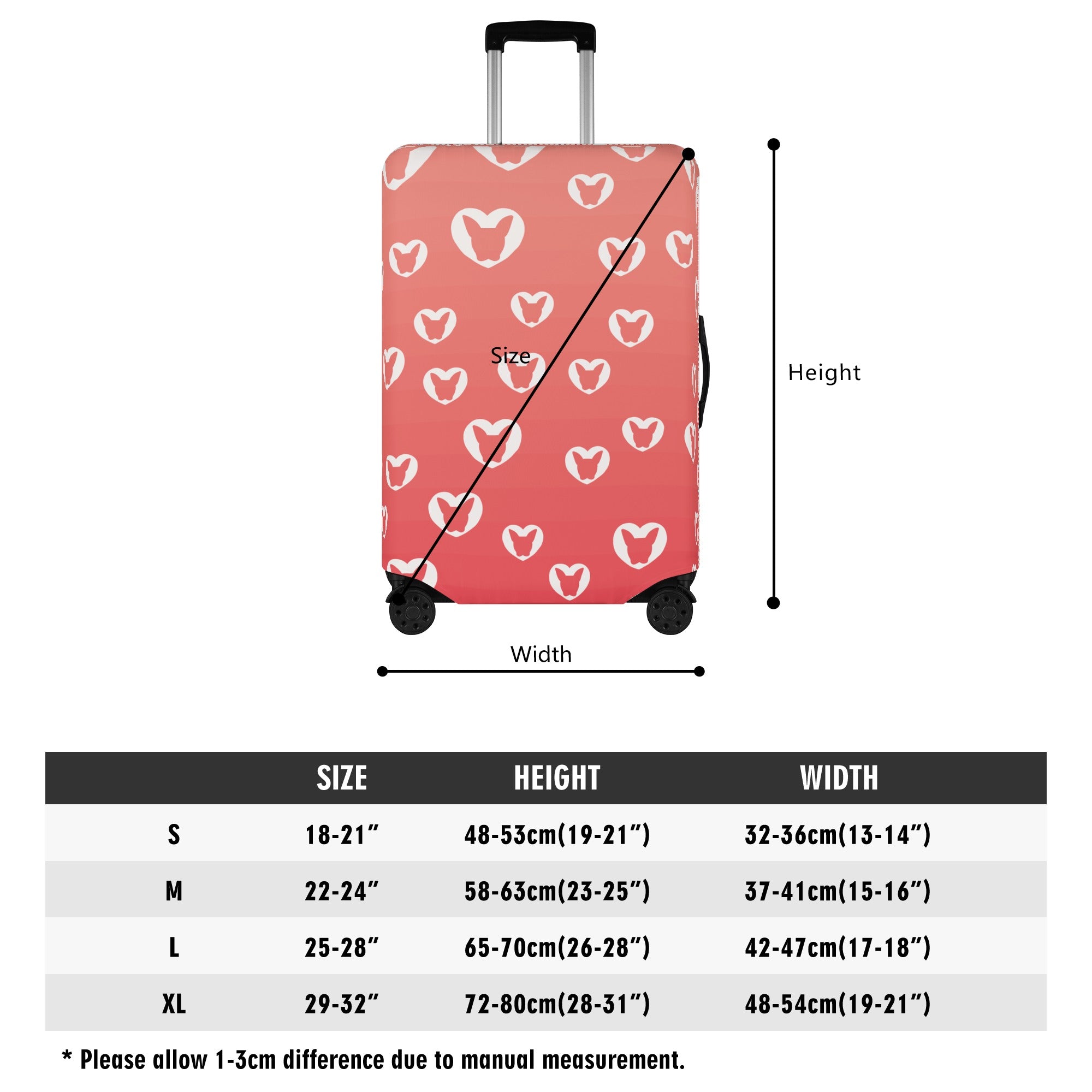 Cozy Chloe - Luggage Cover For Boston Terrier Lovers for Daily Life
