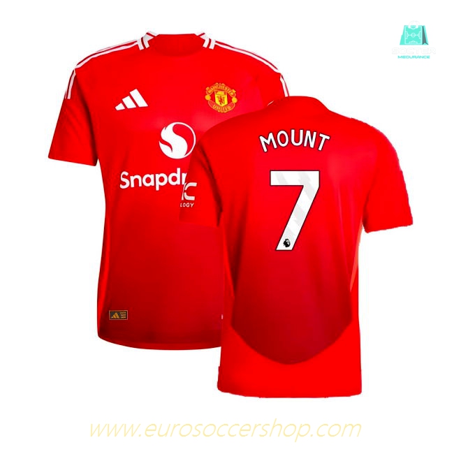 2024-2025 Man Utd Authentic Home Shirt (Mount 7)