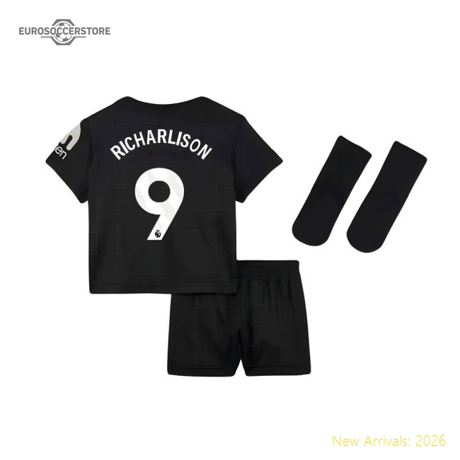 Authentic 2025-2026 Tottenham Away Baby Kit (richarlison 9) - Premium