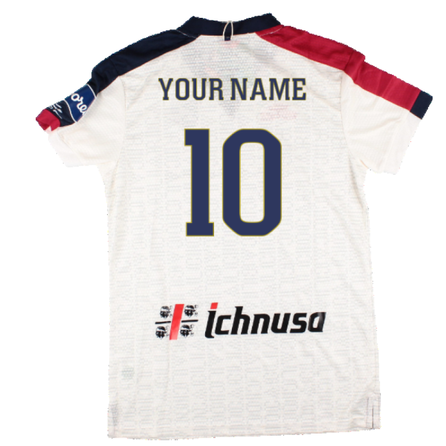 Authentic Second Kit Cagliari 202 #2 2025-2026 Season Licensed P (v8)