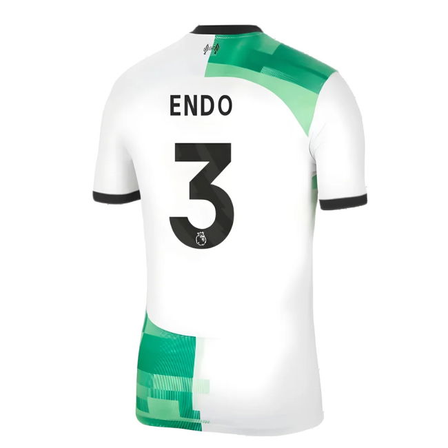 2023-2024 Liverpool Shirt (Endo 3) (Endo 3) | Authentic