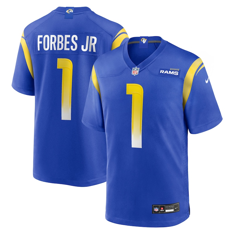 None Emmanuel Forbes Jr. Los Angeles Rams Modern Game Jersey