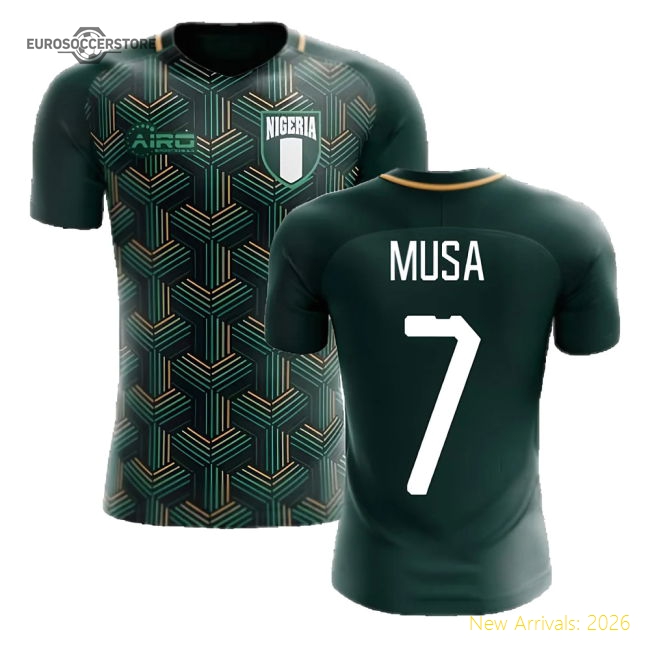 Nigeria () Children 2025 Home Jersey Shirt Football Fan Apparel