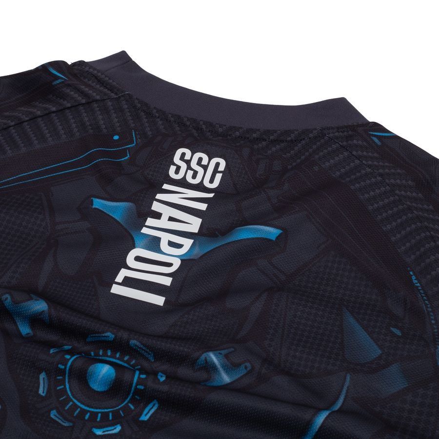 Napoli Training T Shirt Ebony Supporter Version