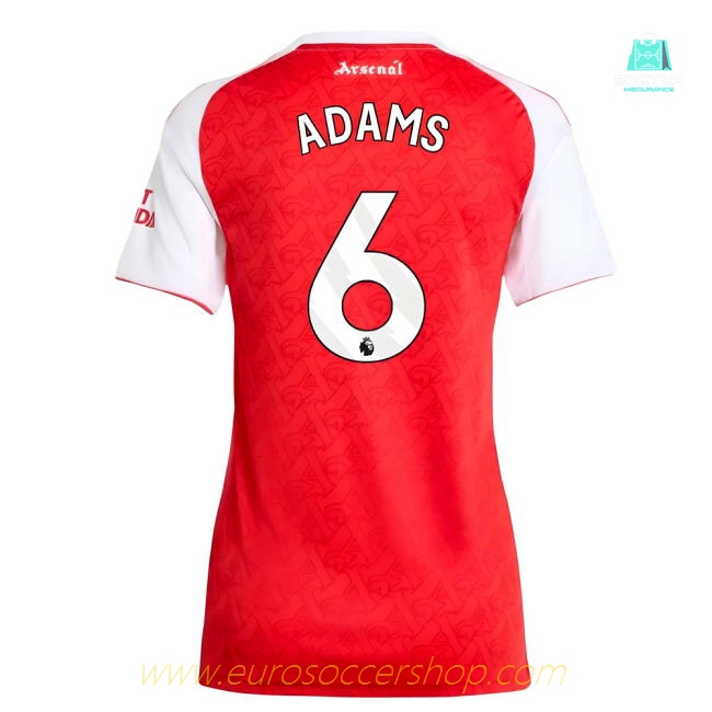 2025-2026 Arsenal Home Shirt (Womens) (Adams 6)