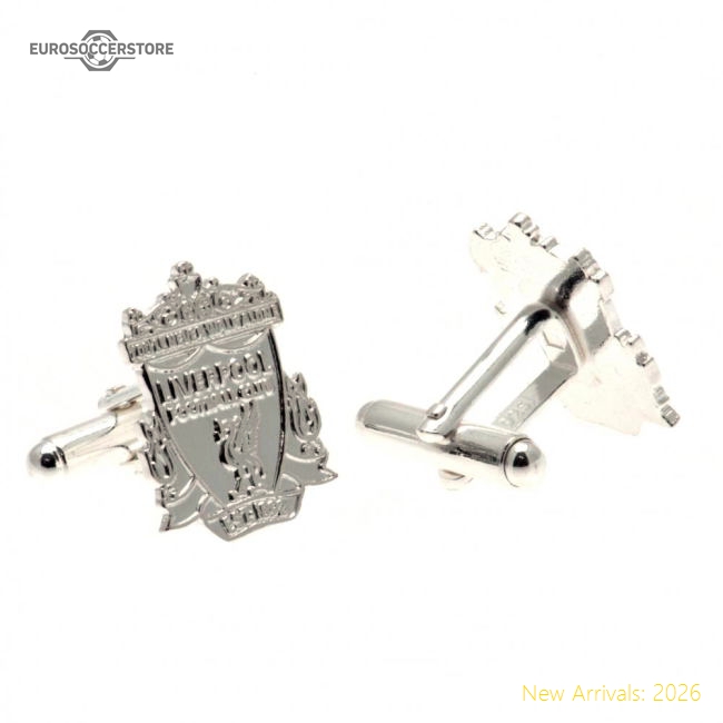 Authentic Liverpool Fc Sterling Silver Crest Cufflinks - Premium