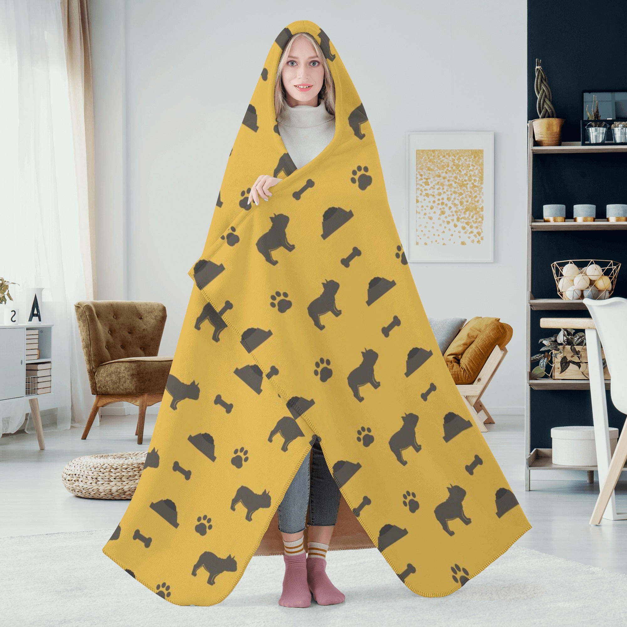 Dior - Comfy Hooded Blanket Casual Wear | Durable Build